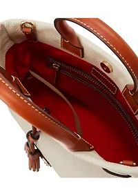 Pebble Grain Tassel Tote