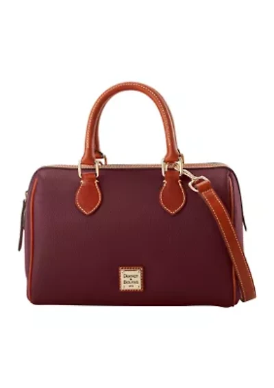 Pebble Barrel Satchel
