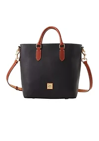 Pebble Leather Editors Tote Bag