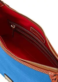 Pebble Leather Small Hobo Bag