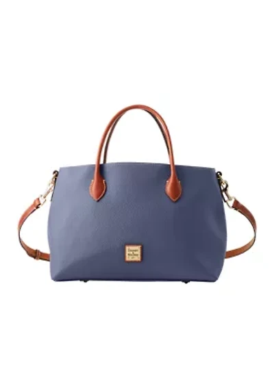 Pebble Grain Large Handle Tote