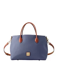 Pebble Grain Large Handle Tote