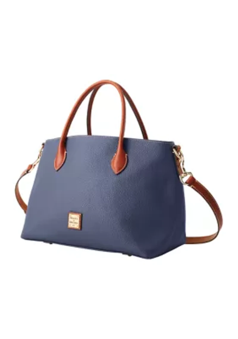 Pebble Grain Large Handle Tote