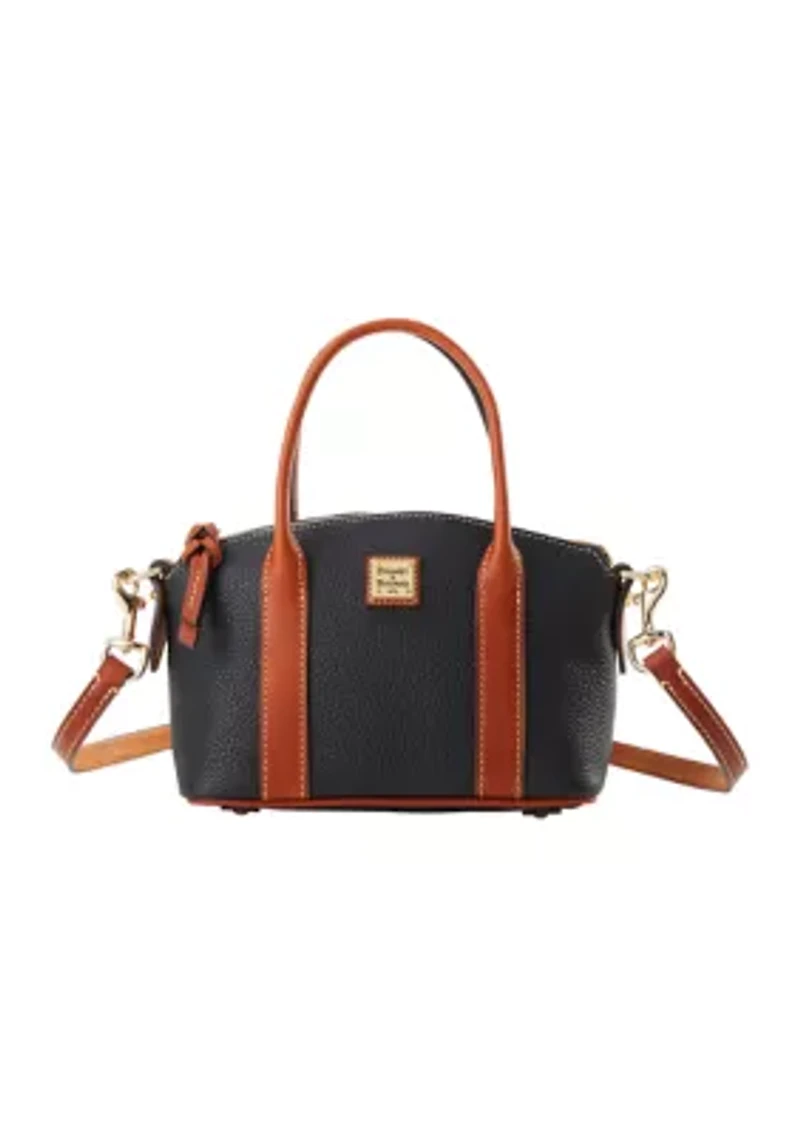 Pebble Grain Small Madeline Satchel