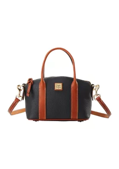 Pebble Grain Small Madeline Satchel