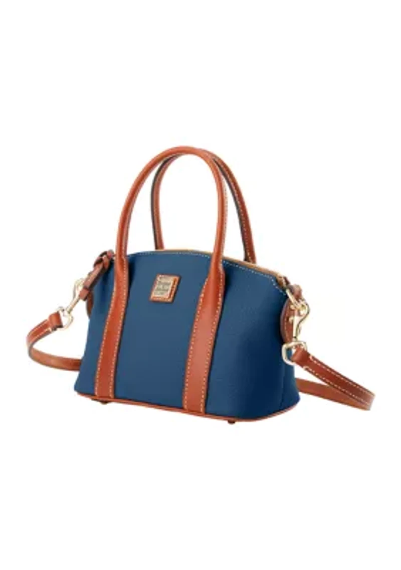 Pebble Grain Small Madeline Satchel