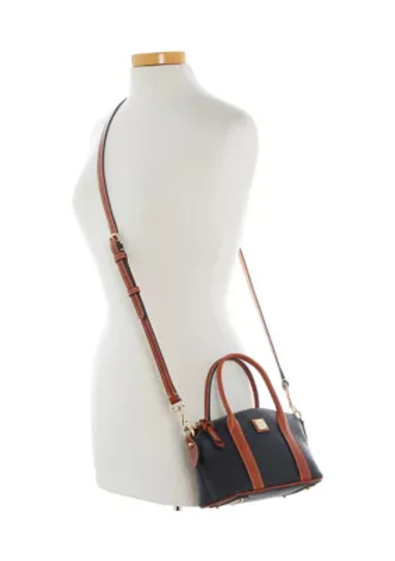Pebble Grain Small Madeline Satchel