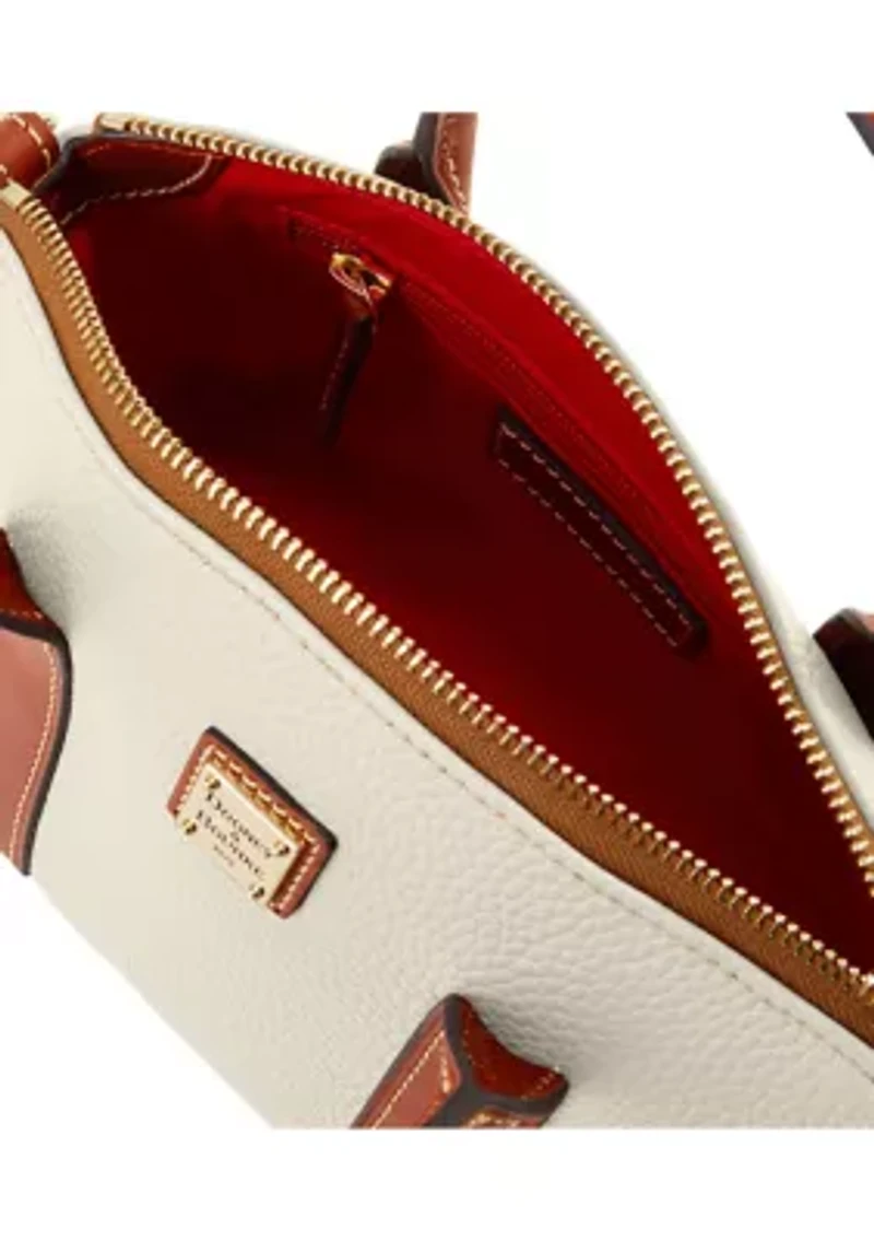 Pebble Grain Small Madeline Satchel