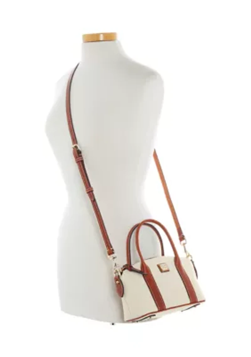 Pebble Grain Small Madeline Satchel