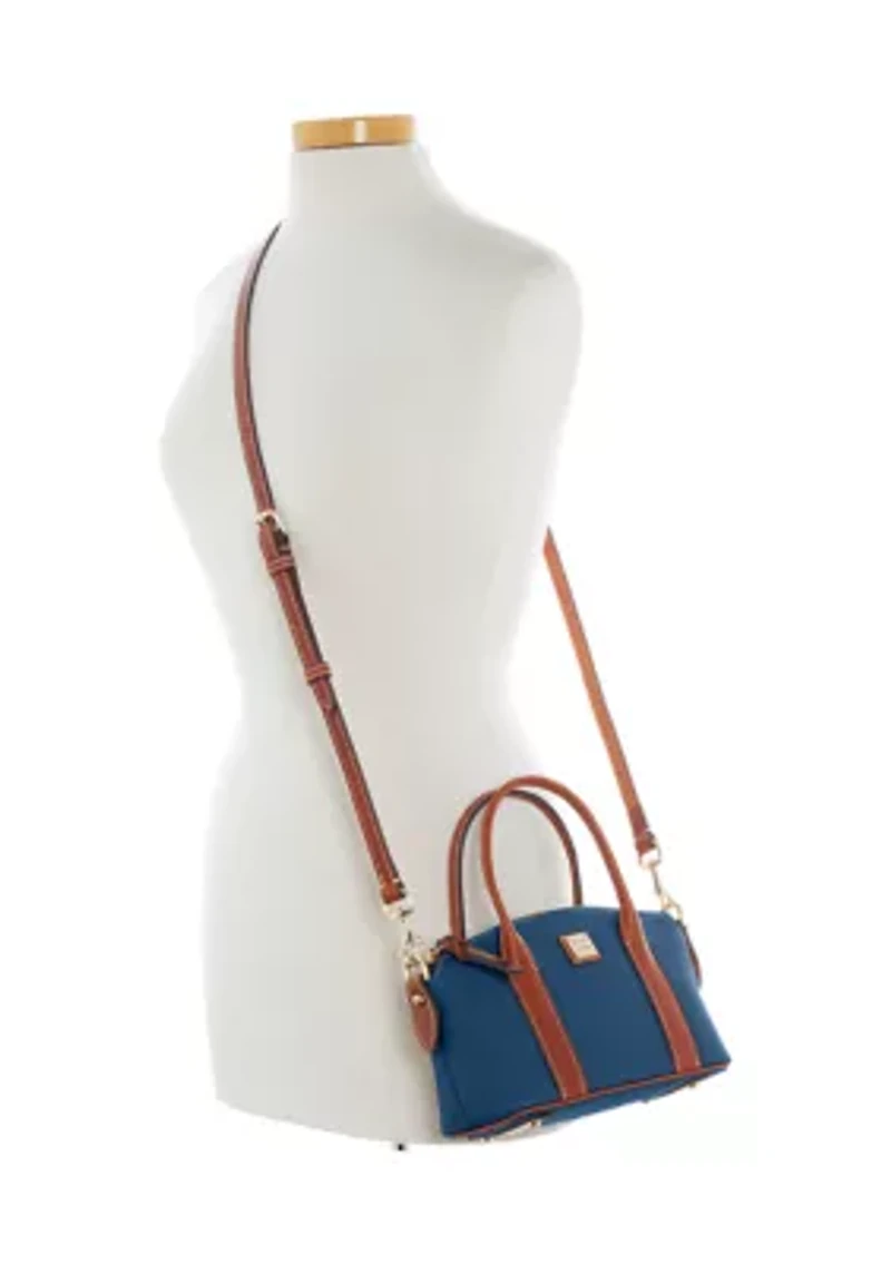 Pebble Grain Small Madeline Satchel