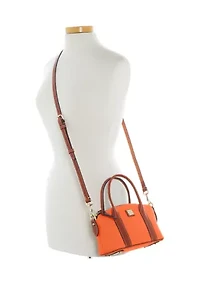 Pebble Grain Small Madeline Satchel