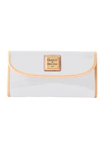 Patent Leather Continental Clutch