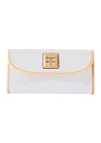 Patent Leather Continental Clutch