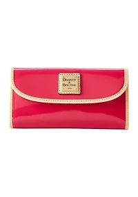 Patent Leather Continental Clutch