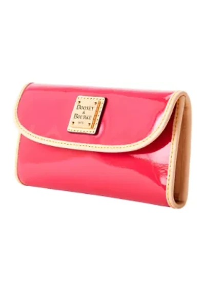 Patent Leather Continental Clutch