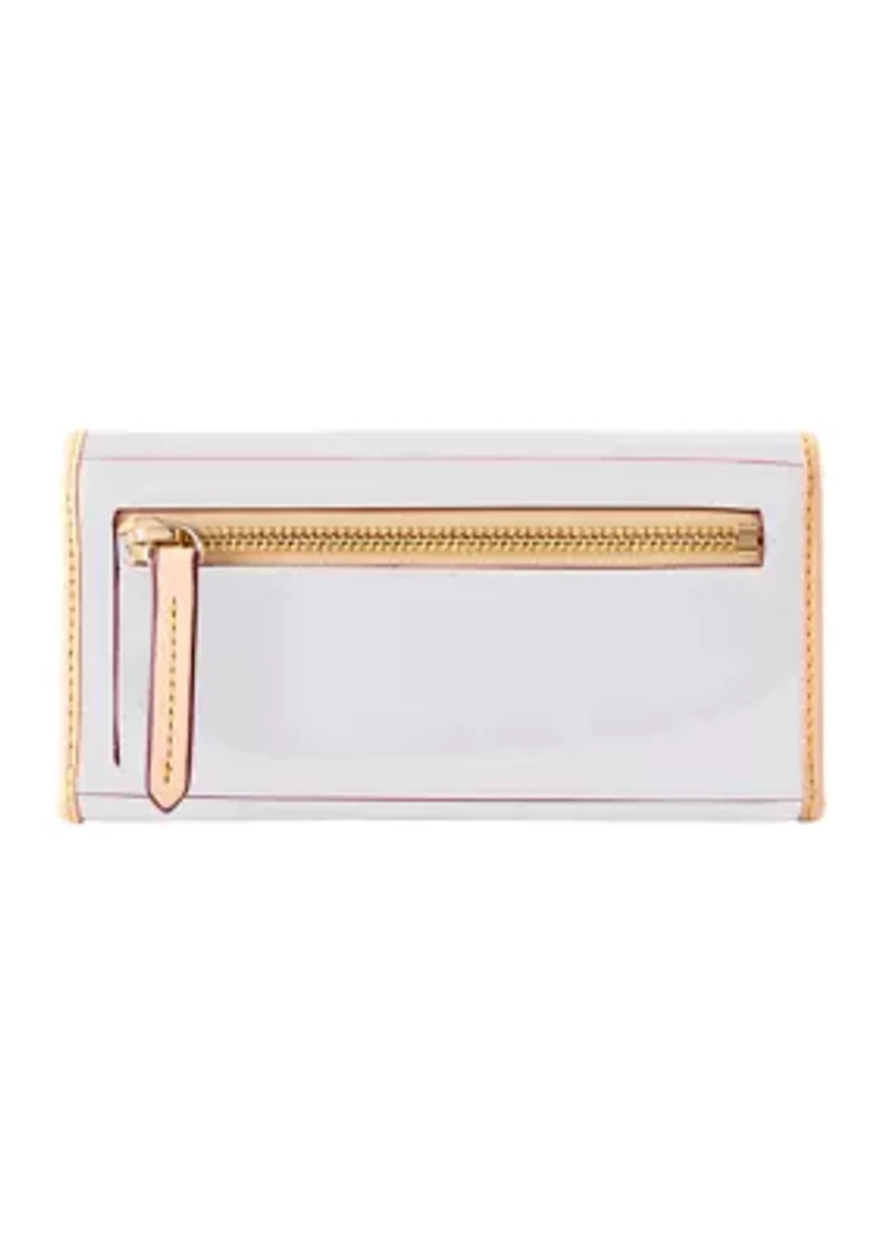 Patent Leather Continental Clutch