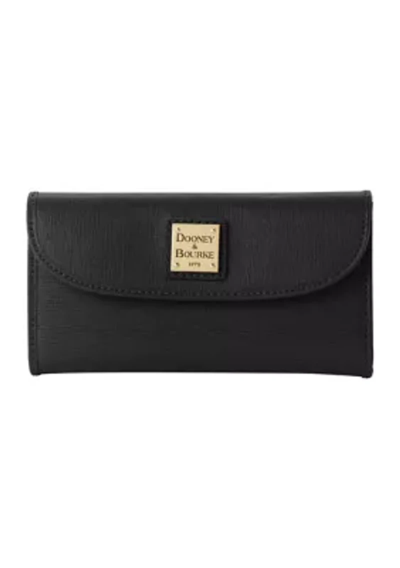 Saffiano Continental Clutch