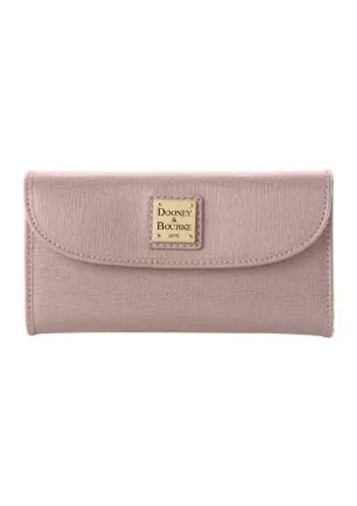 Saffiano Continental Clutch