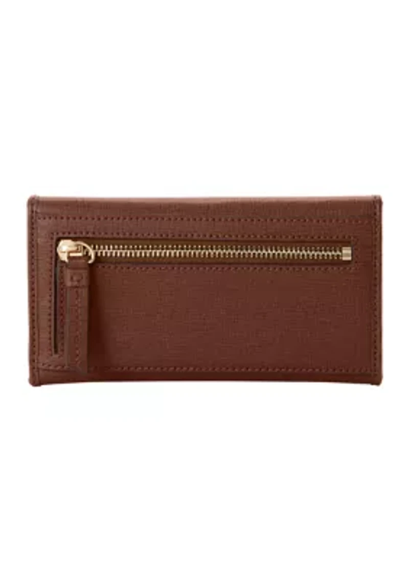 Saffiano Continental Clutch