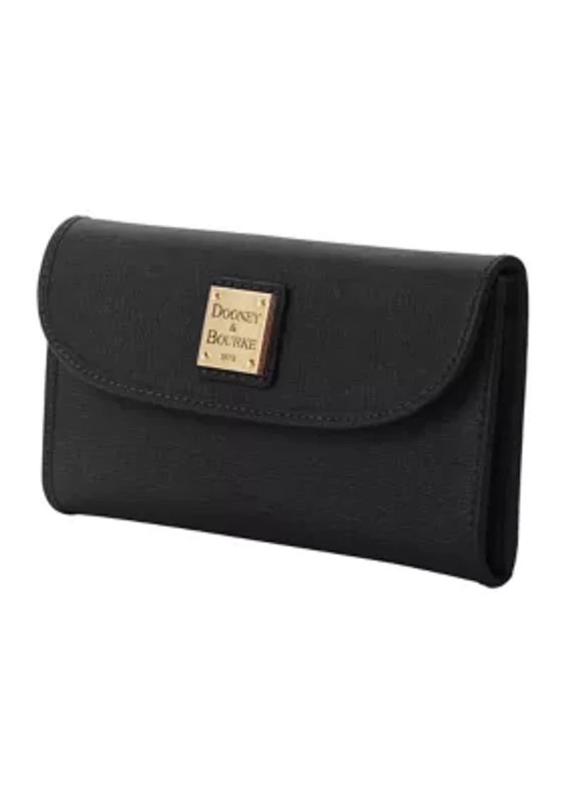 Saffiano Continental Clutch