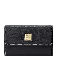 Lucca Pebble Grain Flap Wallet