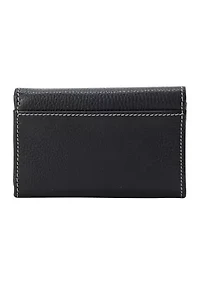 Lucca Pebble Grain Flap Wallet