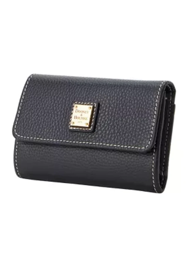 Tory Burch Kira Pebbled Medium Flap Wallet | The Summit