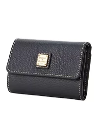 Lucca Pebble Grain Flap Wallet