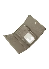Lucca Pebble Grain Flap Wallet