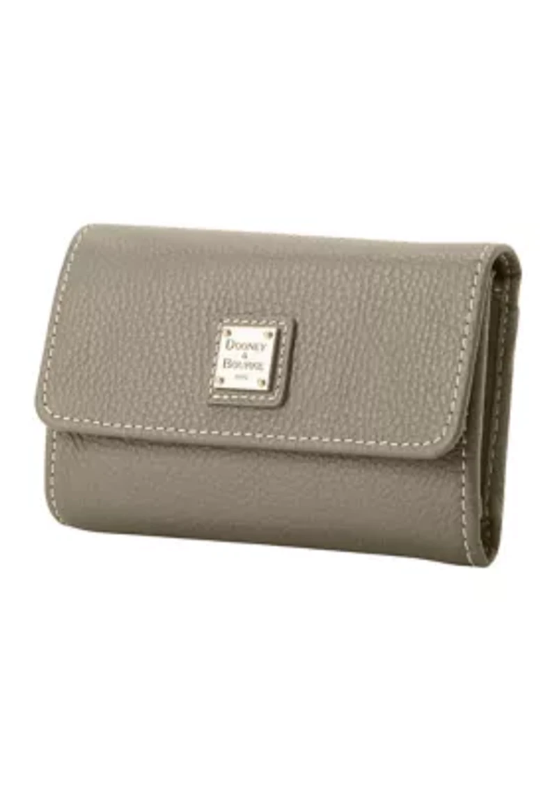 Lucca Pebble Grain Flap Wallet