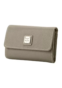 Lucca Pebble Grain Flap Wallet