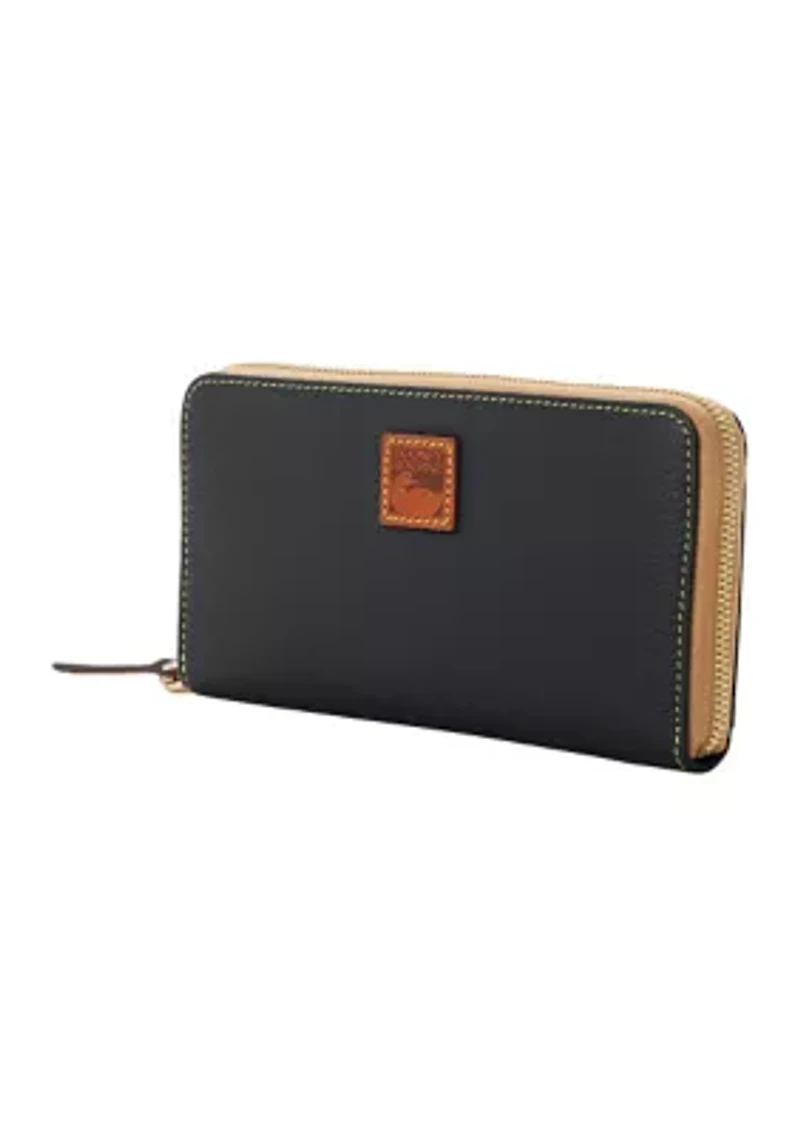 Pebble Large Zip Around Wallet