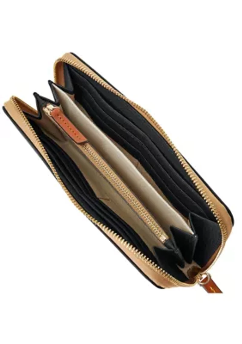 Pebble Large Zip Around Wallet