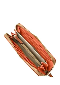 Pebble Large Zip Around Wallet