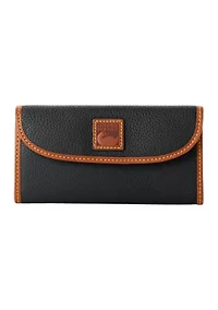 Pebble Continental Clutch Wallet