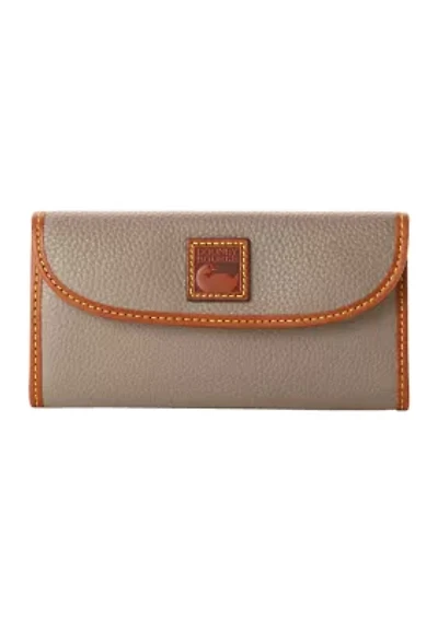 Pebble Continental Clutch Wallet