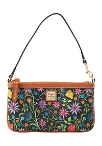 Wildflower Large Slim Wristlet