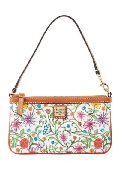 Wildflower Large Slim Wristlet