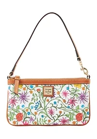 Wildflower Large Slim Wristlet