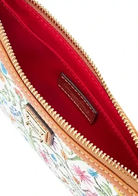 Wildflower Large Slim Wristlet