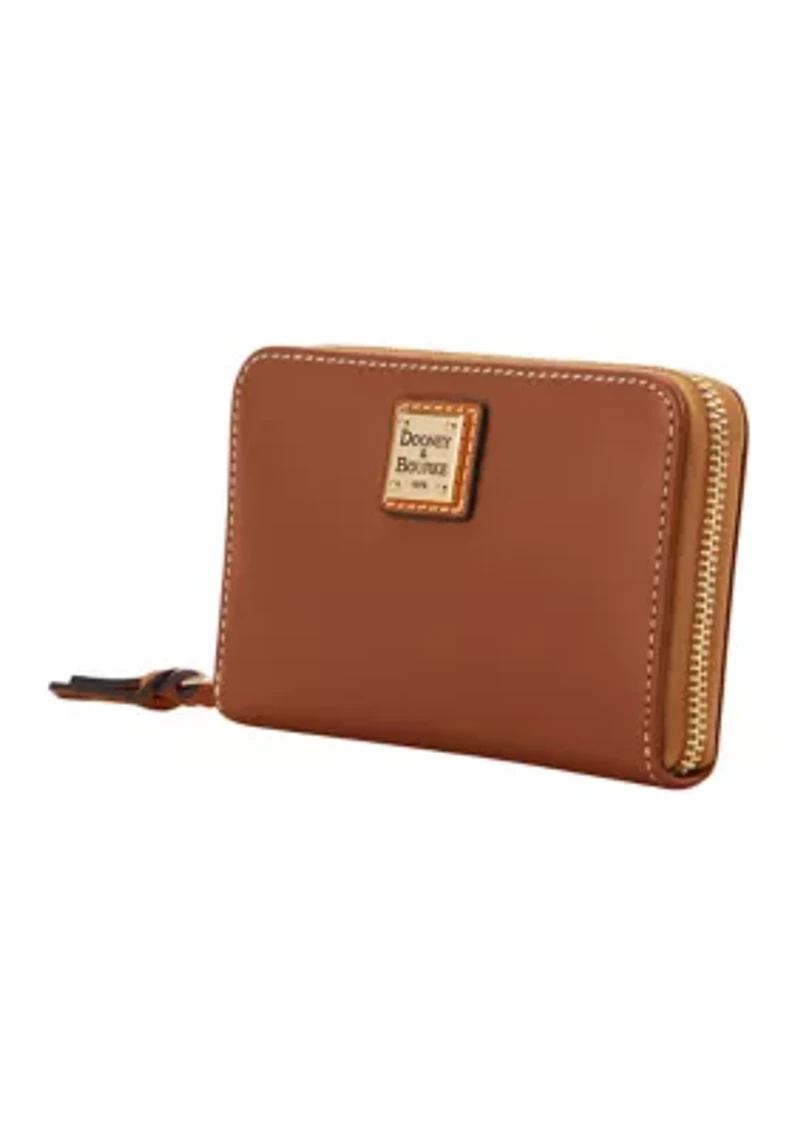 Wexford Leather Medium Zip Around Wallet