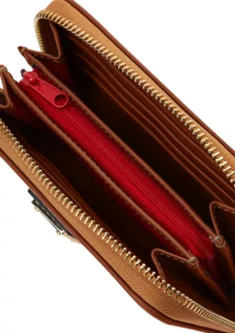 Wexford Leather Medium Zip Around Wallet