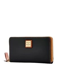 Pebble Large Zip-Around Wallet