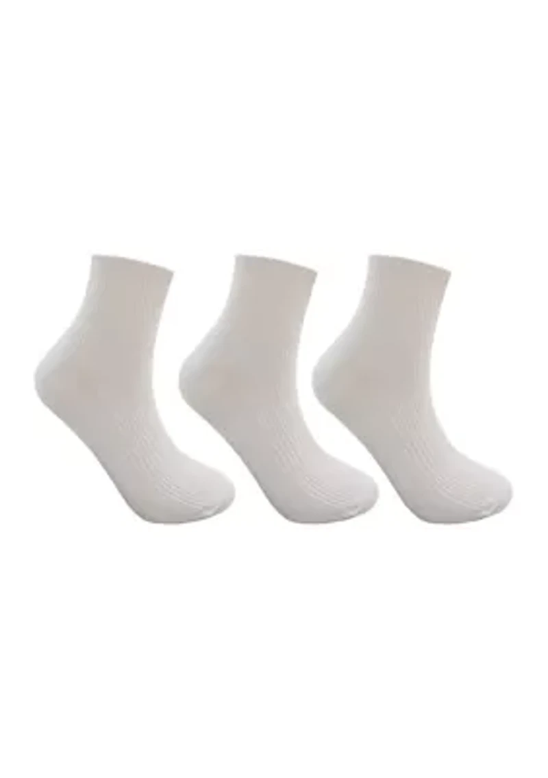   Skinergy Compression Anklet Socks - Set of 3