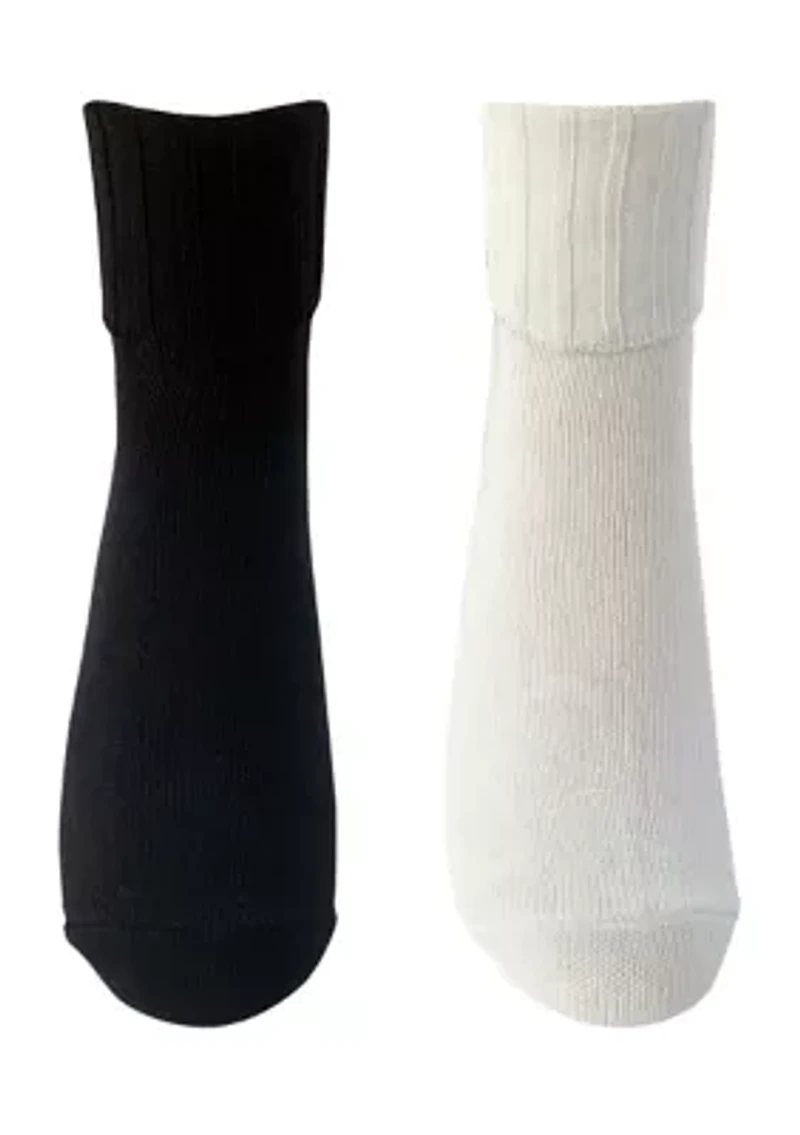 Chunky Turncuff Socks - Pack of 2
