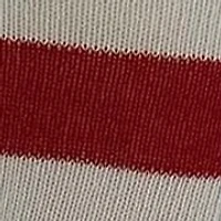 Red and White Stripe Socks with Bow and Bells