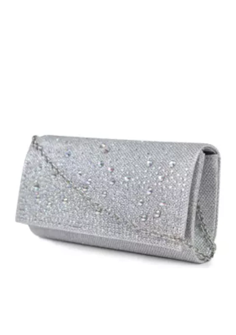 Chloe Sparkle And Shine Crossbody Clutch