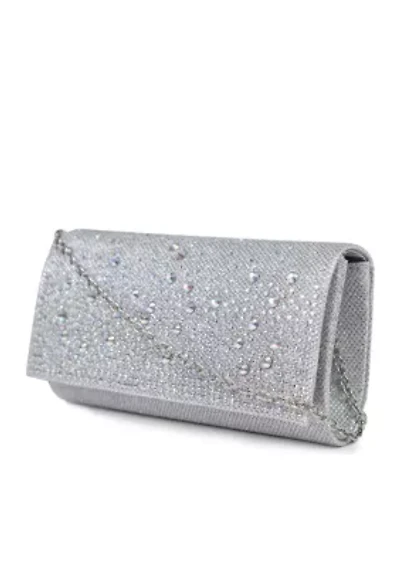 Chloe Sparkle And Shine Crossbody Clutch
