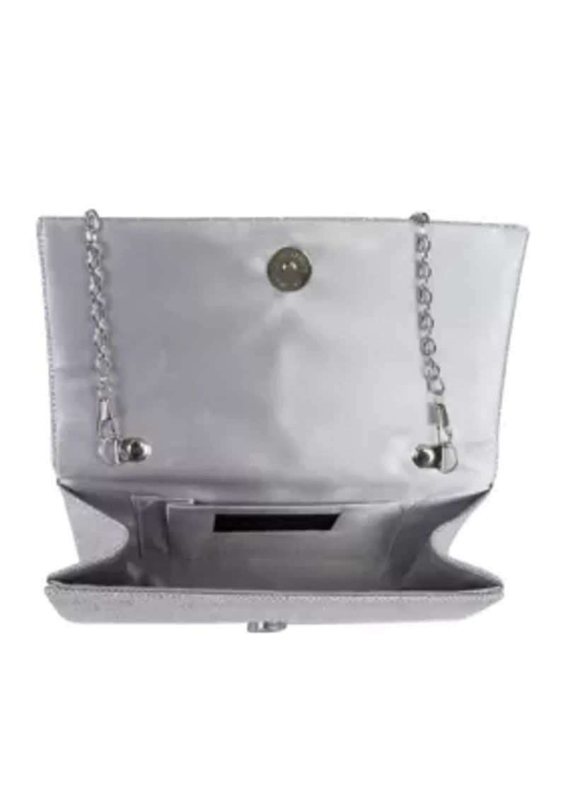 Chloe Sparkle And Shine Crossbody Clutch
