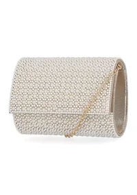 Alexis Microstone Flap Clutch